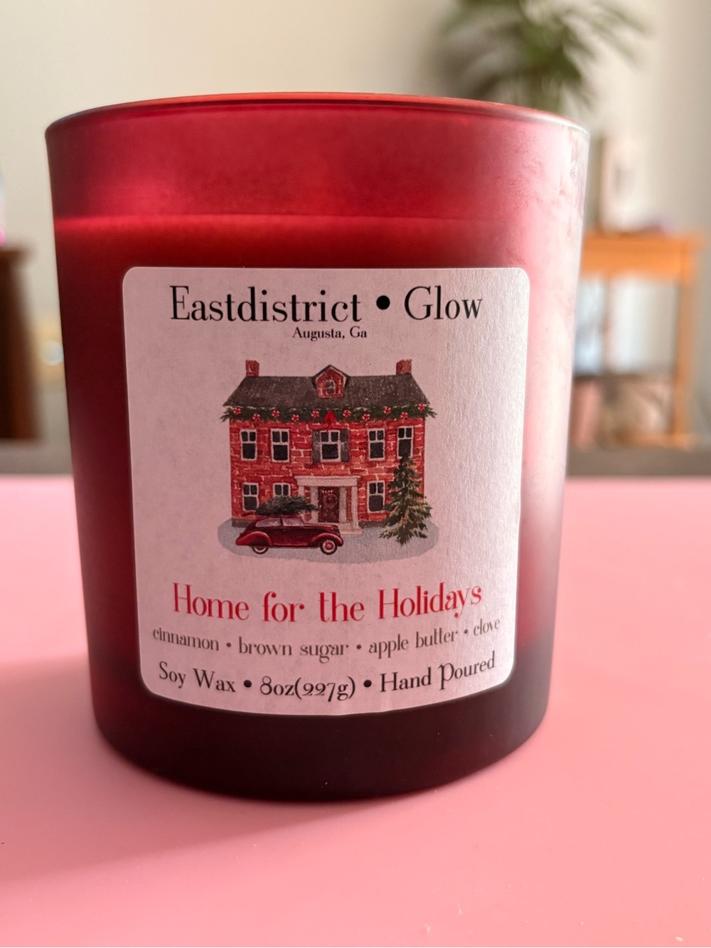 Home For The Holidays | 12oz | Handmade | Soy Wax Candle